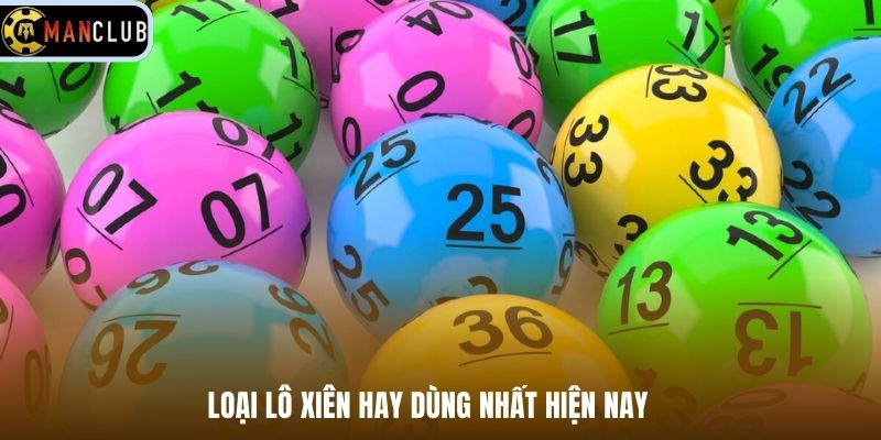 Loại lô xiên hay dùng nhất hiện nay 