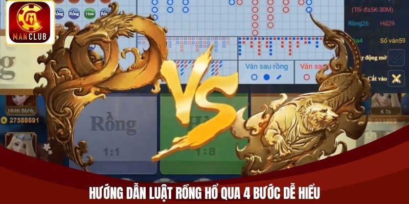 Hướng dẫn luật Rồng Hổ qua 4 bước dễ hiểu